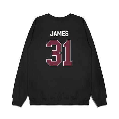 Mississippi State - NCAA Football : Lakendrick James - Classic Shersey Premium Crewneck Sweatshirt-1