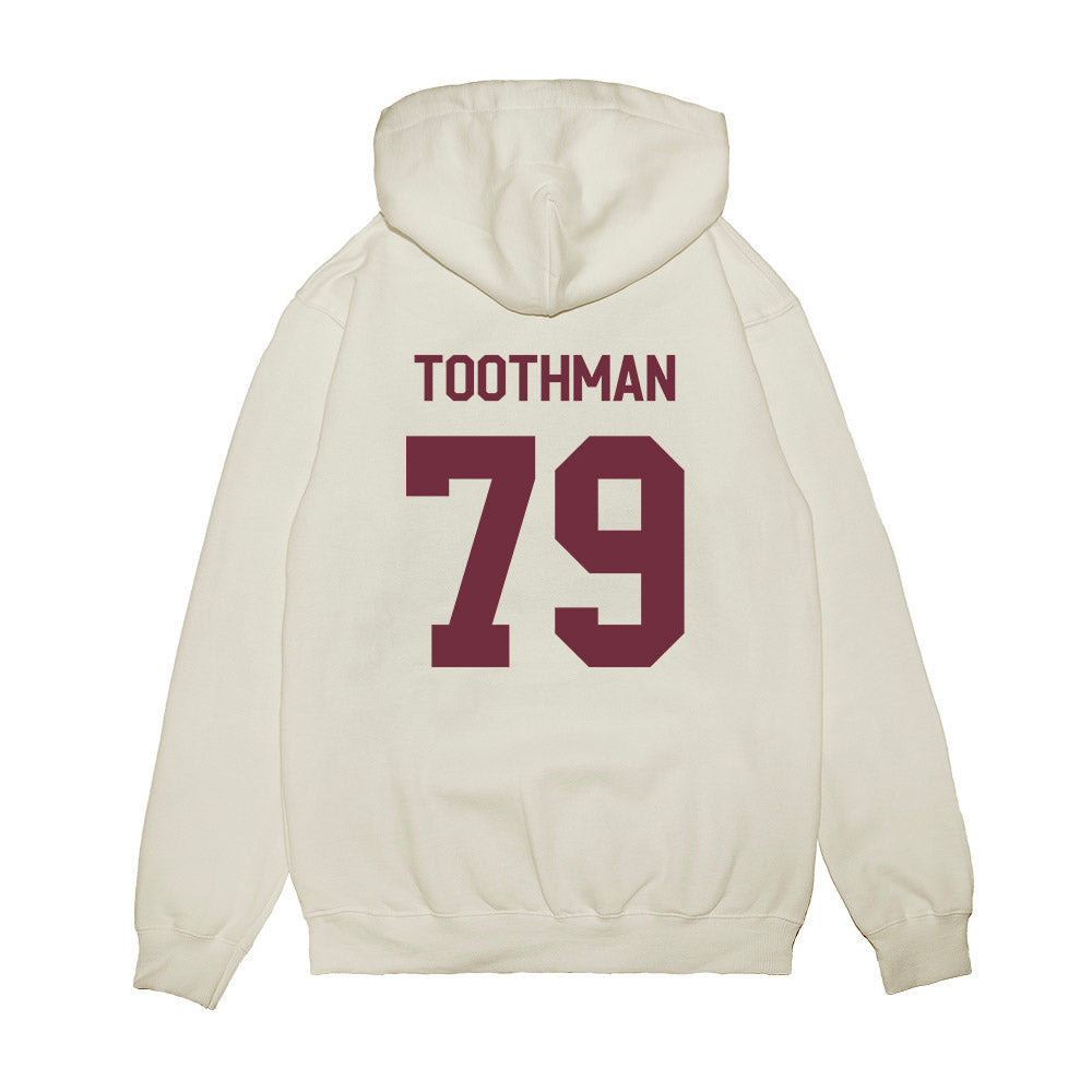 Mississippi State - NCAA Football : Dalton Toothman - Classic Shersey Premium Hooded Sweatshirt-1