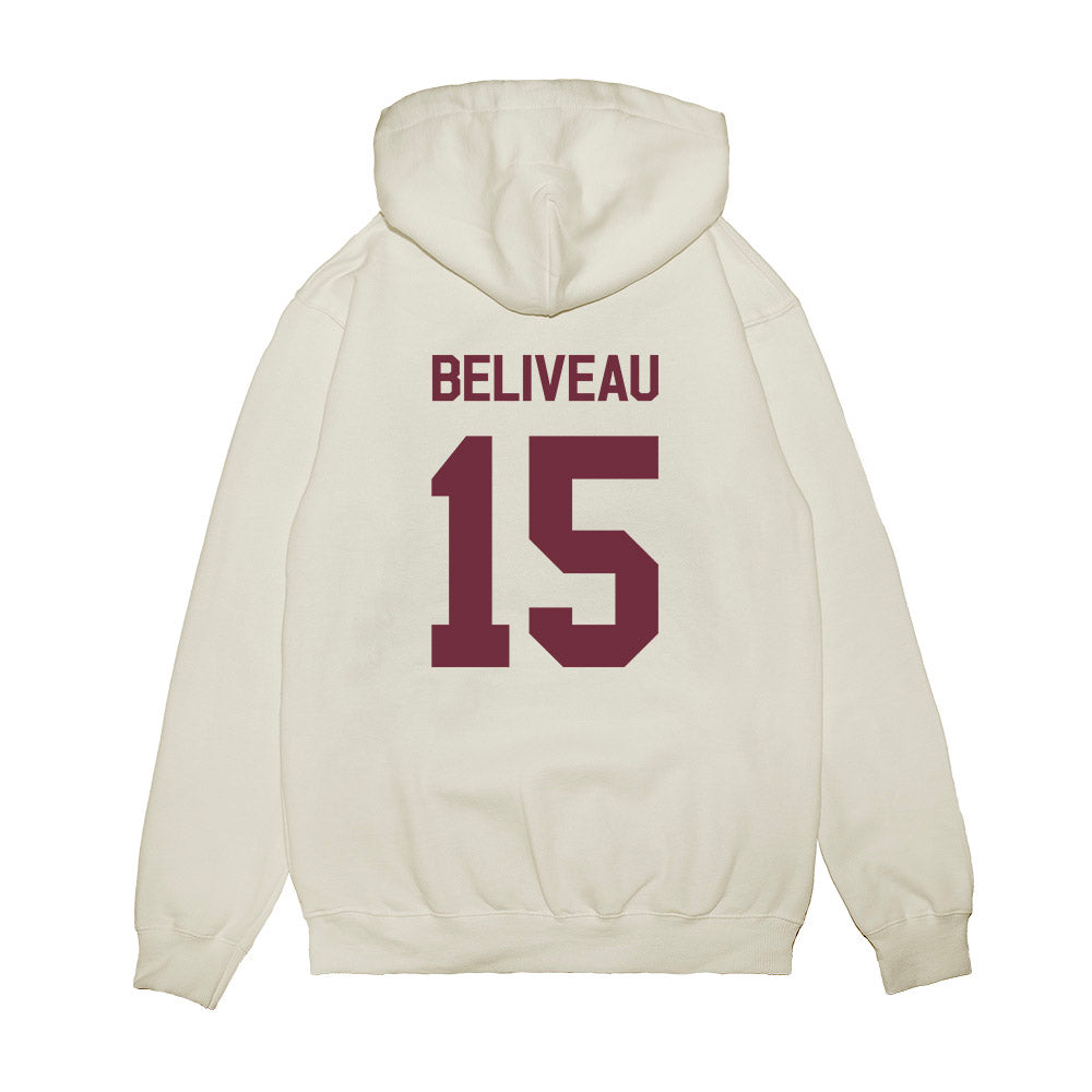Mississippi State - NCAA Baseball : Tanner Beliveau - Classic Shersey Premium Hooded Sweatshirt-1