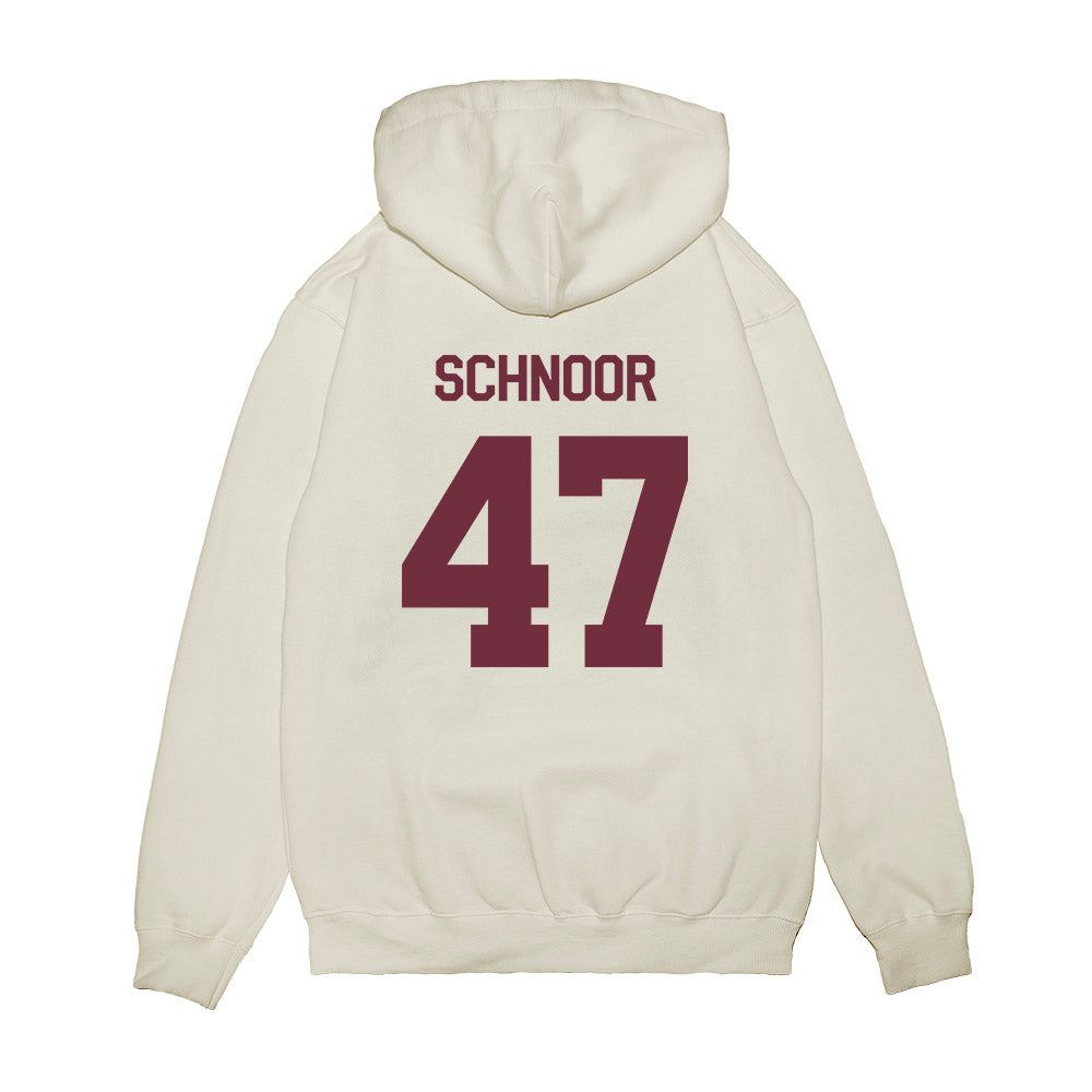 Mississippi State - NCAA Baseball : JT Schnoor - Classic Shersey Premium Hooded Sweatshirt-1