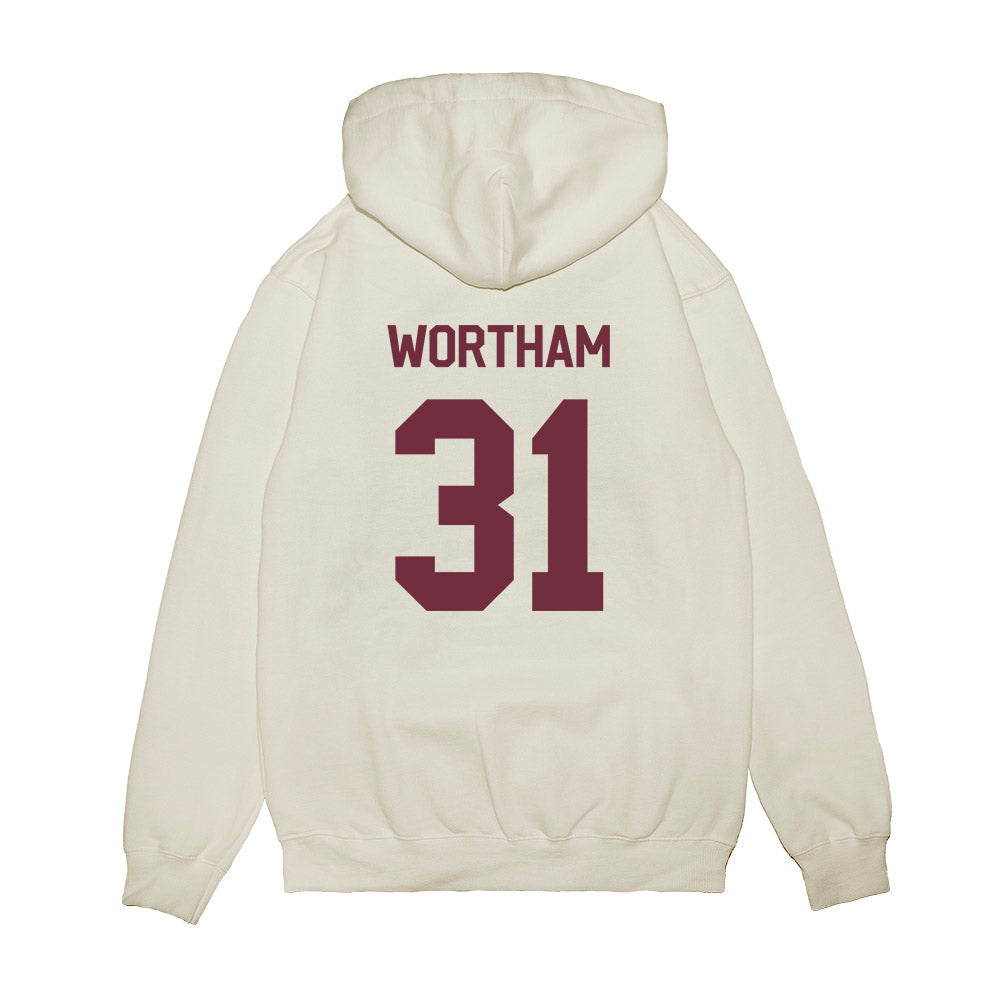 Mississippi State - NCAA Baseball : Charlie Wortham - Classic Shersey Premium Hooded Sweatshirt-1