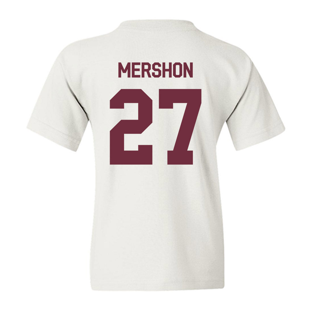 Mississippi State - NCAA Baseball : Peter Mershon - Classic Shersey Youth T-Shirt-1