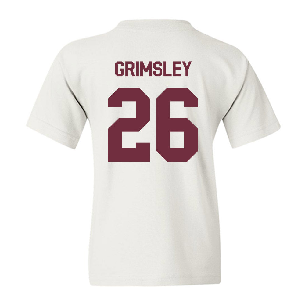 Mississippi State - NCAA Football : Jamroc Grimsley - Classic Shersey Youth T-Shirt-1