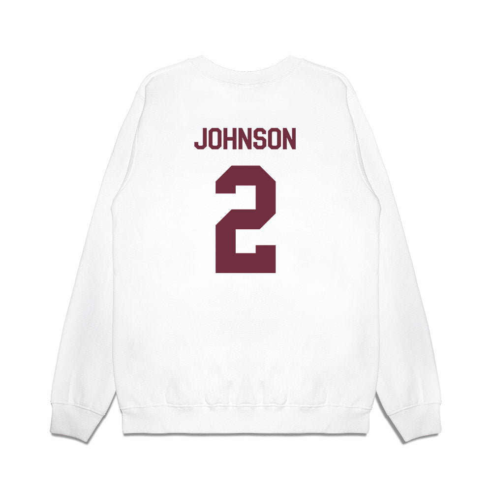 Mississippi State - NCAA Football : Marquis Johnson - Classic Shersey Premium Crewneck Sweatshirt-1