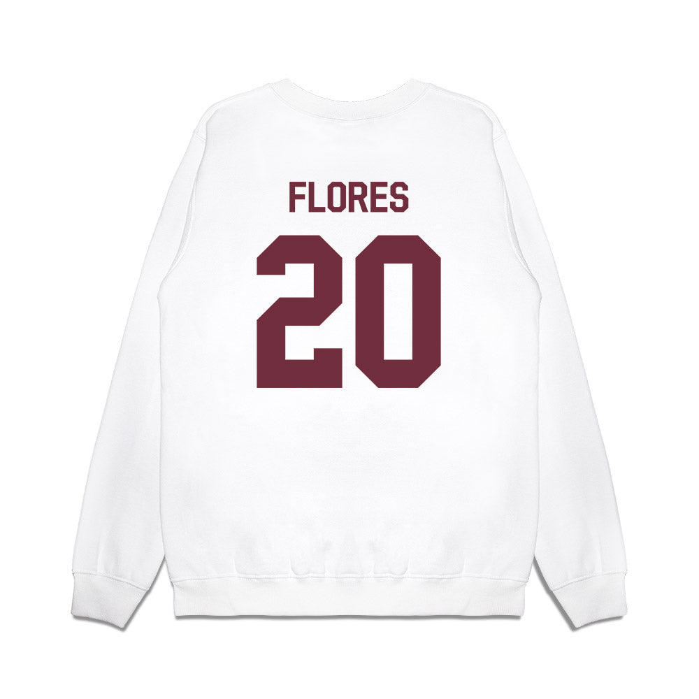 Mississippi State - NCAA Women's Basketball : Andrea Flores - Classic Shersey Premium Crewneck Sweatshirt-1