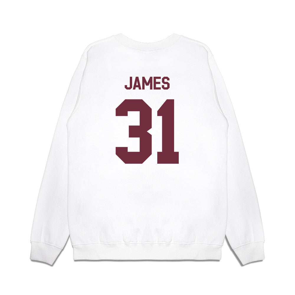 Mississippi State - NCAA Football : Lakendrick James - Classic Shersey Premium Crewneck Sweatshirt-1