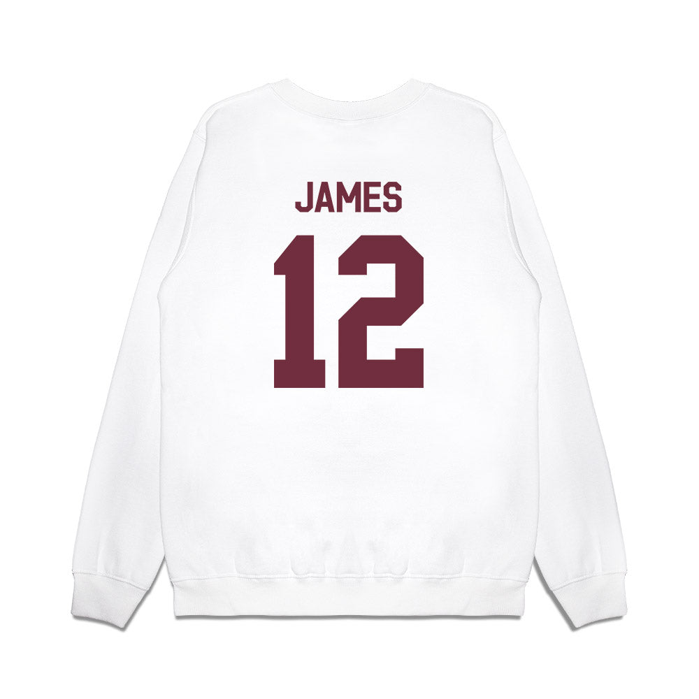 Mississippi State - NCAA Baseball : Chone James - Classic Shersey Premium Crewneck Sweatshirt-1