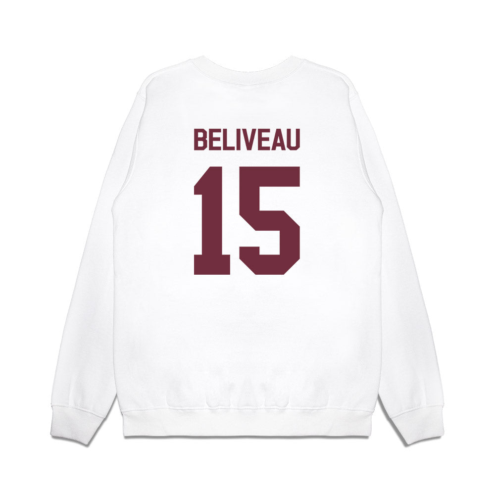 Mississippi State - NCAA Baseball : Tanner Beliveau - Classic Shersey Premium Crewneck Sweatshirt-1