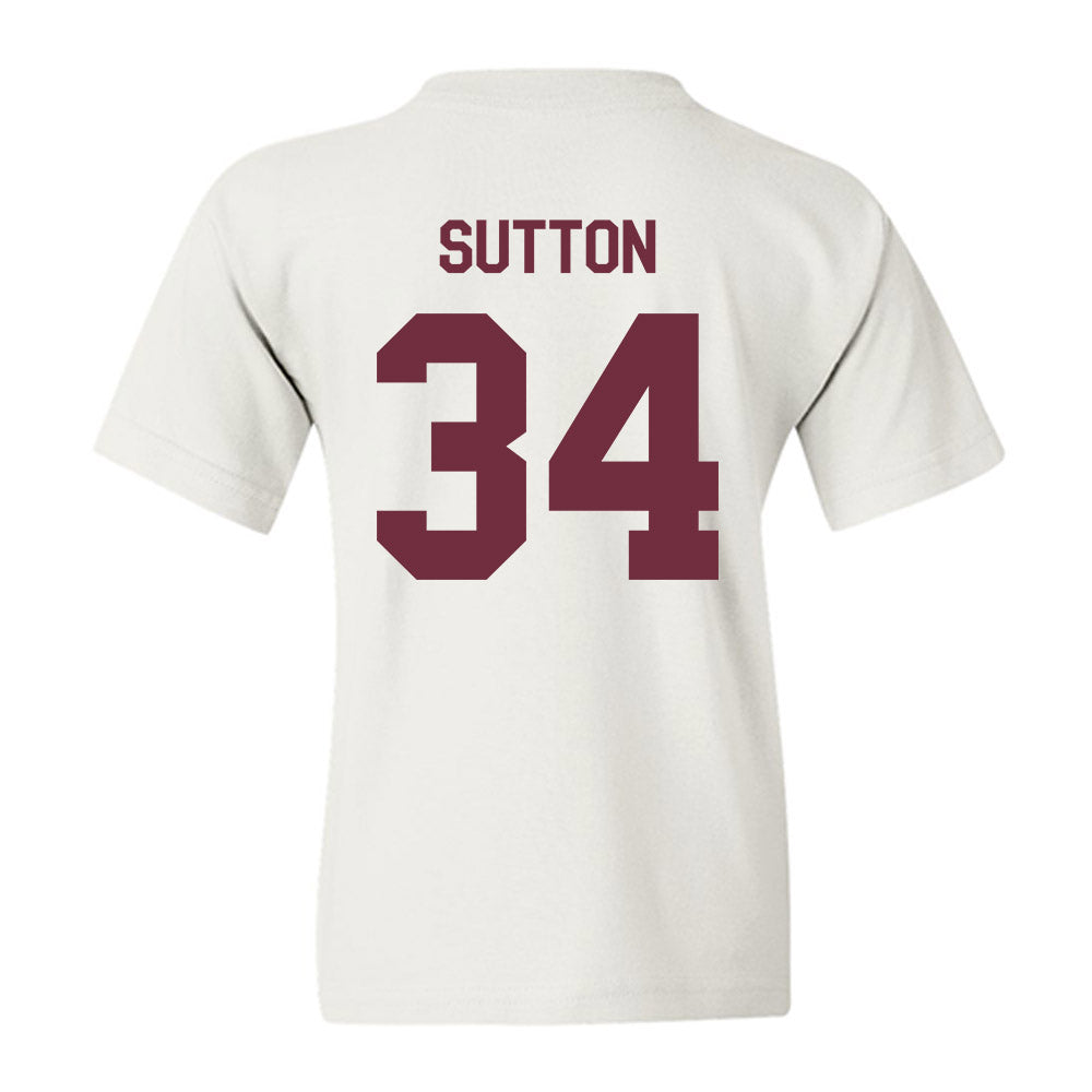 Mississippi State - NCAA Football : Vic Sutton - Classic Shersey Youth T-Shirt-1