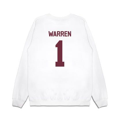 Mississippi State - NCAA Men's Basketball : Dellquan Warren - Classic Shersey Premium Crewneck Sweatshirt-1
