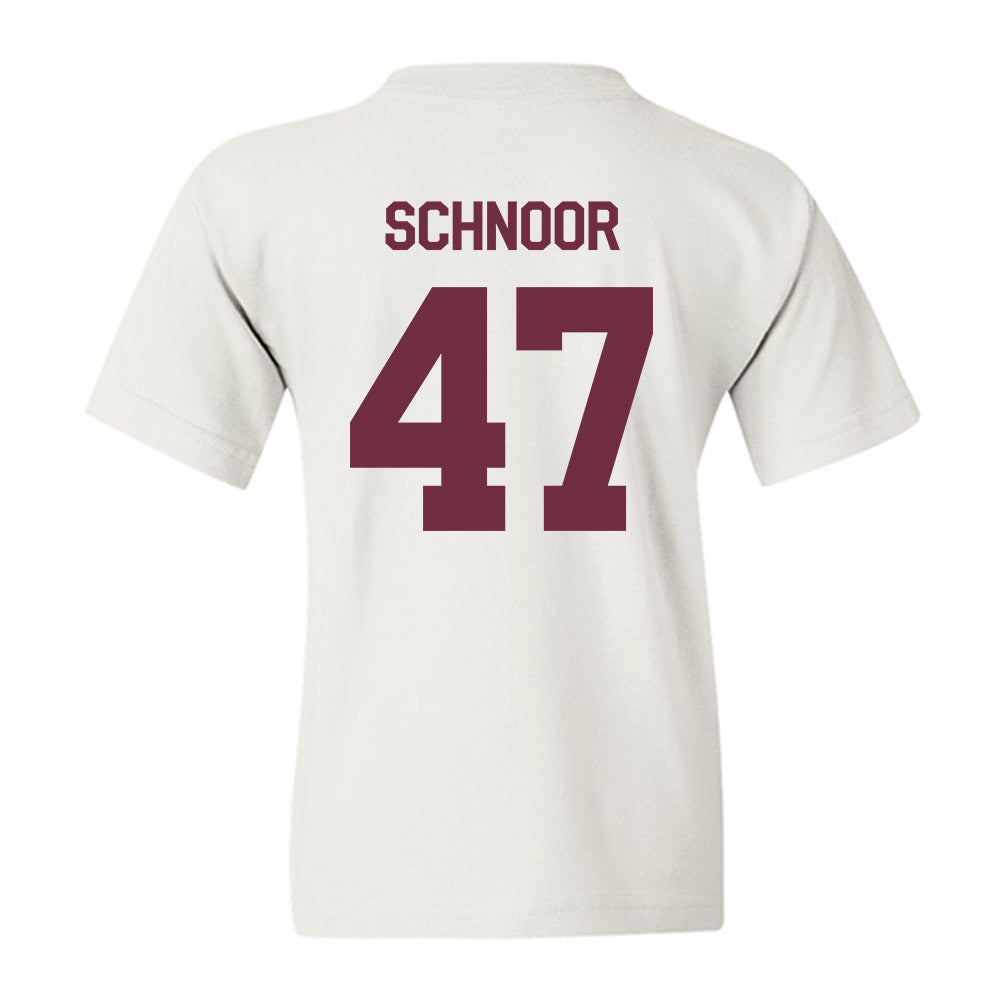 Mississippi State - NCAA Baseball : JT Schnoor - Classic Shersey Youth T-Shirt-1