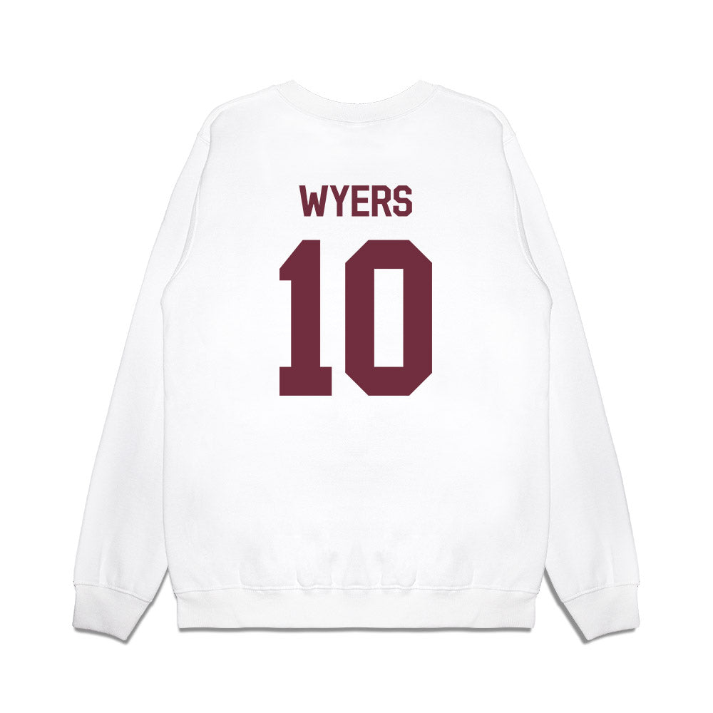 Mississippi State - NCAA Baseball : Drew Wyers - Classic Shersey Premium Crewneck Sweatshirt-1