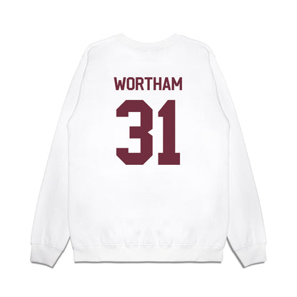 Mississippi State - NCAA Baseball : Charlie Wortham - Classic Shersey Premium Crewneck Sweatshirt-1
