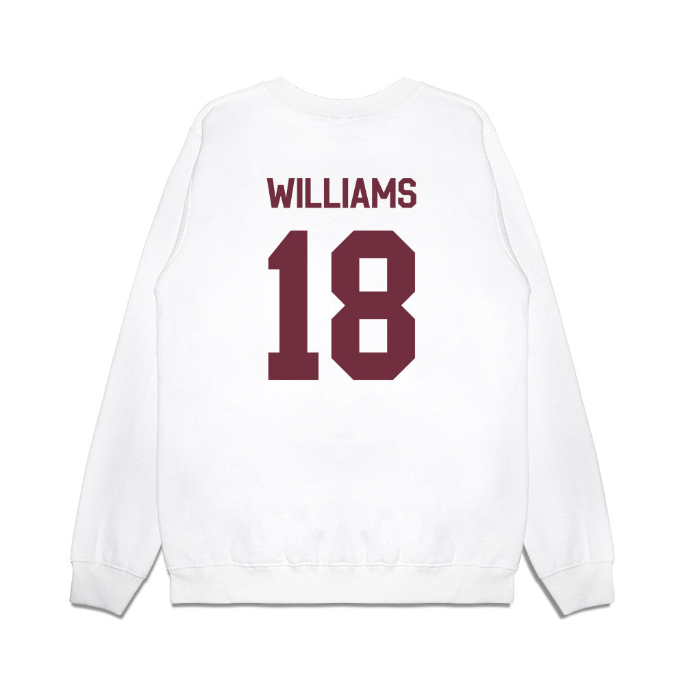 Mississippi State - NCAA Football : Riley Williams - Classic Shersey Premium Crewneck Sweatshirt-1