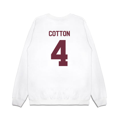 Mississippi State - NCAA Football : Zayion Cotton - Classic Shersey Premium Crewneck Sweatshirt-1