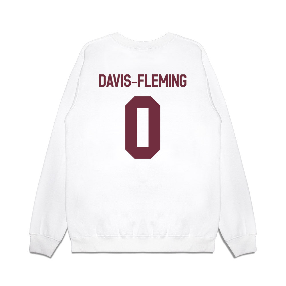 Mississippi State - NCAA Men's Basketball : Jamarion Davis-Fleming - Classic Shersey Premium Crewneck Sweatshirt-1