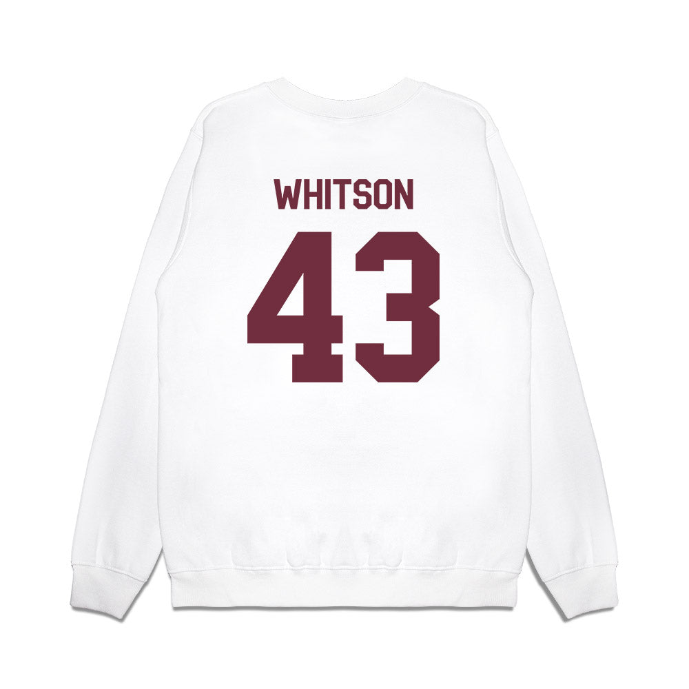Mississippi State - NCAA Football : Will Whitson - Classic Shersey Premium Crewneck Sweatshirt-1