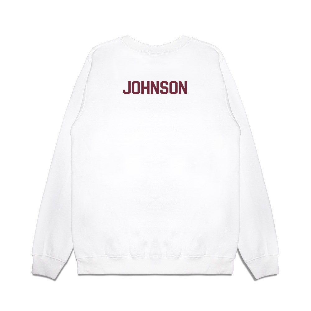 Mississippi State - NCAA Men's Basketball : Rj Johnson - Classic Shersey Premium Crewneck Sweatshirt-1