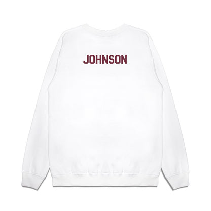 Mississippi State - NCAA Men's Basketball : Rj Johnson - Classic Shersey Premium Crewneck Sweatshirt-1