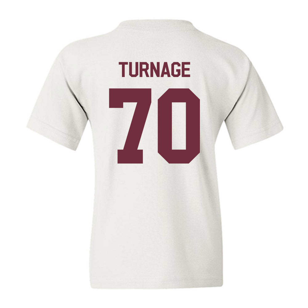 Mississippi State - NCAA Football : Breyden Turnage - Classic Shersey Youth T-Shirt-1