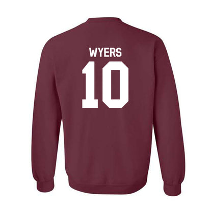 Mississippi State - NCAA Baseball : Drew Wyers - Classic Shersey Crewneck Sweatshirt-1