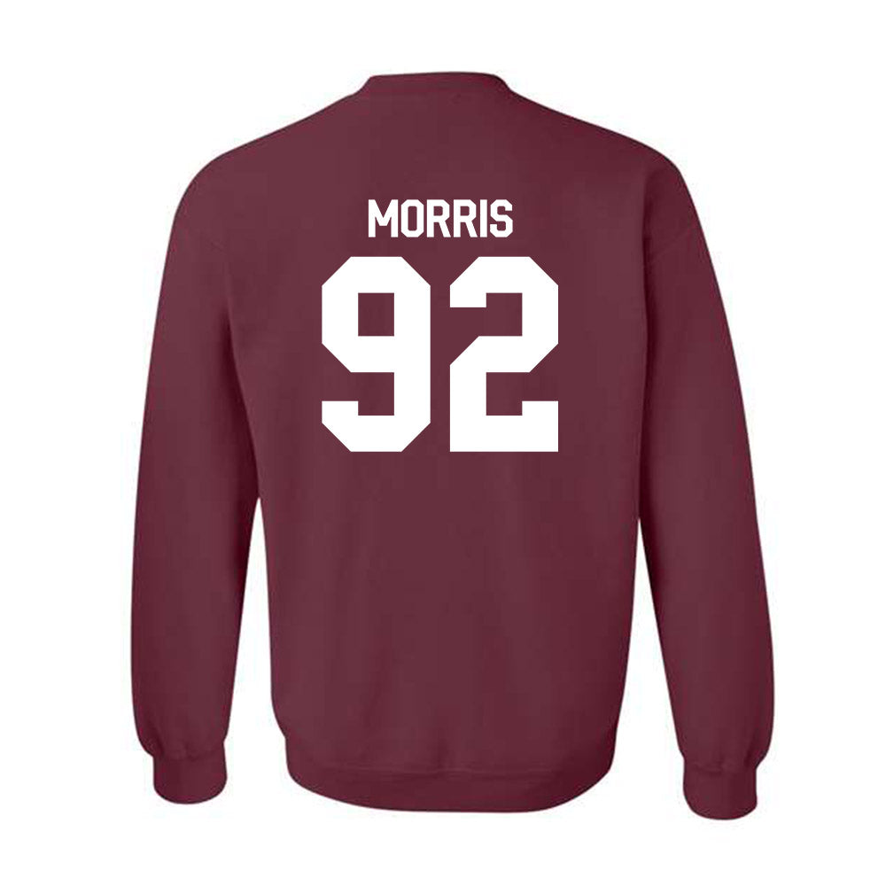 Mississippi State - NCAA Football : Kaleb Morris - Classic Shersey Crewneck Sweatshirt-1