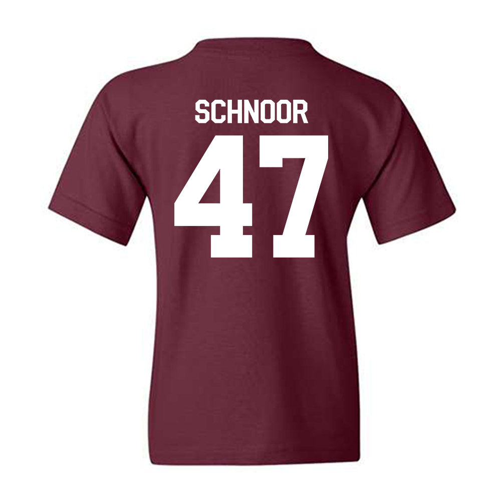 Mississippi State - NCAA Baseball : JT Schnoor - Classic Shersey Youth T-Shirt-1