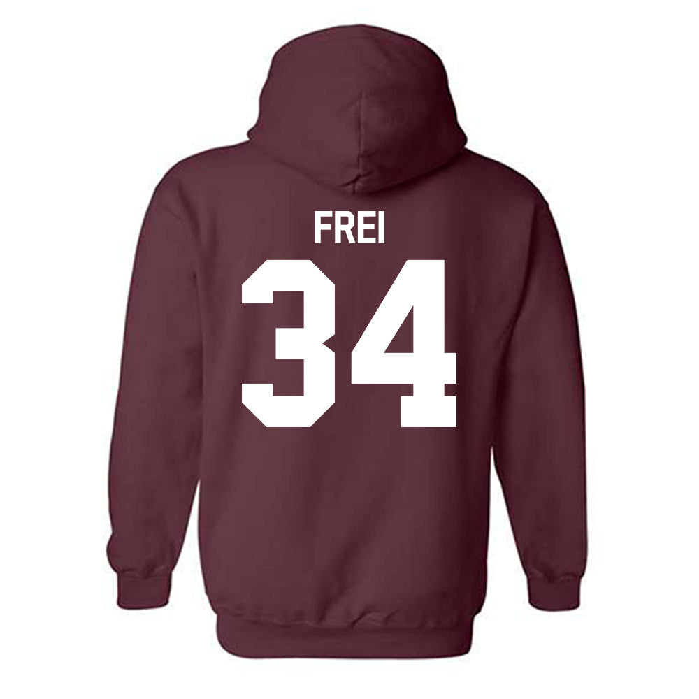 Mississippi State - NCAA Baseball : Gehrig Frei - Classic Shersey Hooded Sweatshirt-1