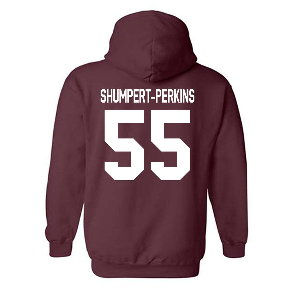 Mississippi State - NCAA Football : Jakheem Shumpert-Perkins - Classic Shersey Hooded Sweatshirt-1