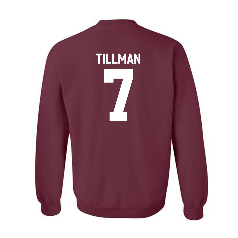 Mississippi State - NCAA Football : Zakari Tillman - Classic Shersey Crewneck Sweatshirt-1