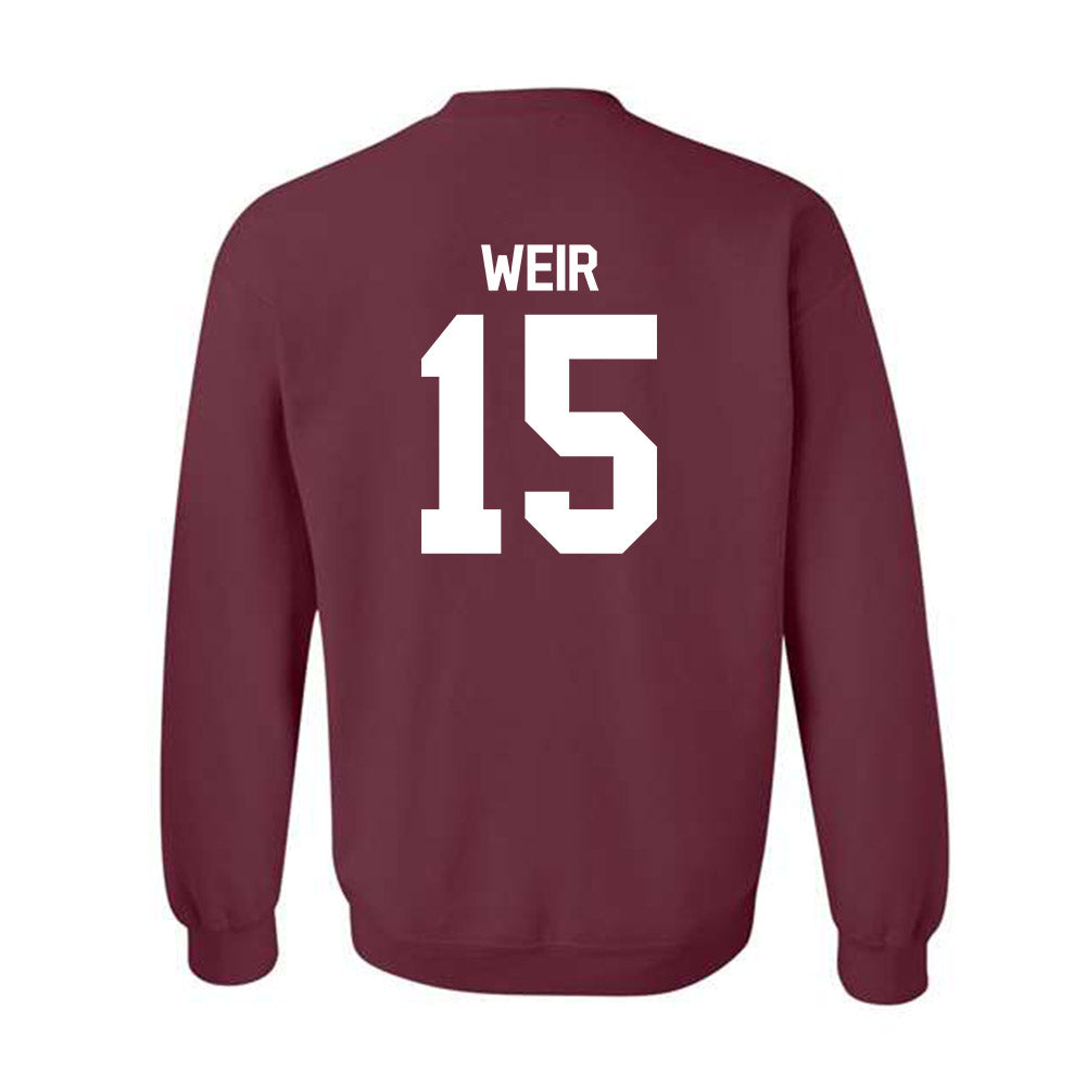 Mississippi State - NCAA Football : Jake Weir - Classic Shersey Crewneck Sweatshirt-1