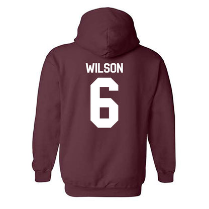 Mississippi State - NCAA Football : Kolin Wilson - Classic Shersey Hooded Sweatshirt-1