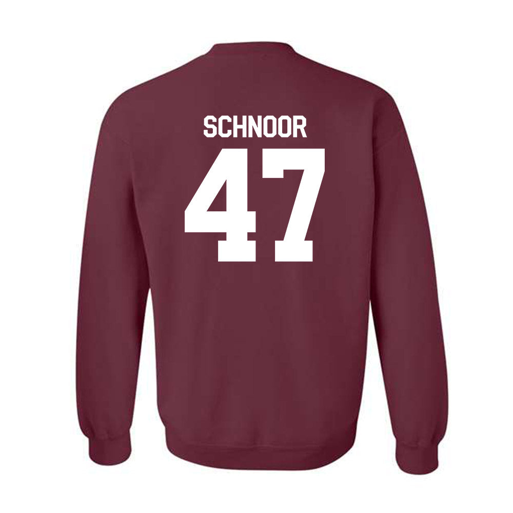 Mississippi State - NCAA Baseball : JT Schnoor - Classic Shersey Crewneck Sweatshirt-1