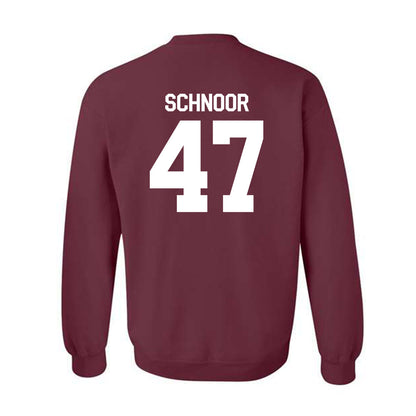 Mississippi State - NCAA Baseball : JT Schnoor - Classic Shersey Crewneck Sweatshirt-1
