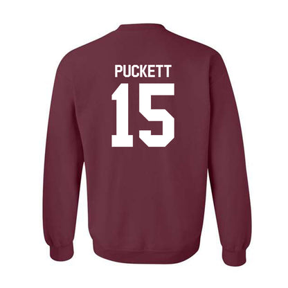Mississippi State - NCAA Football : Parker Puckett - Classic Shersey Crewneck Sweatshirt-1