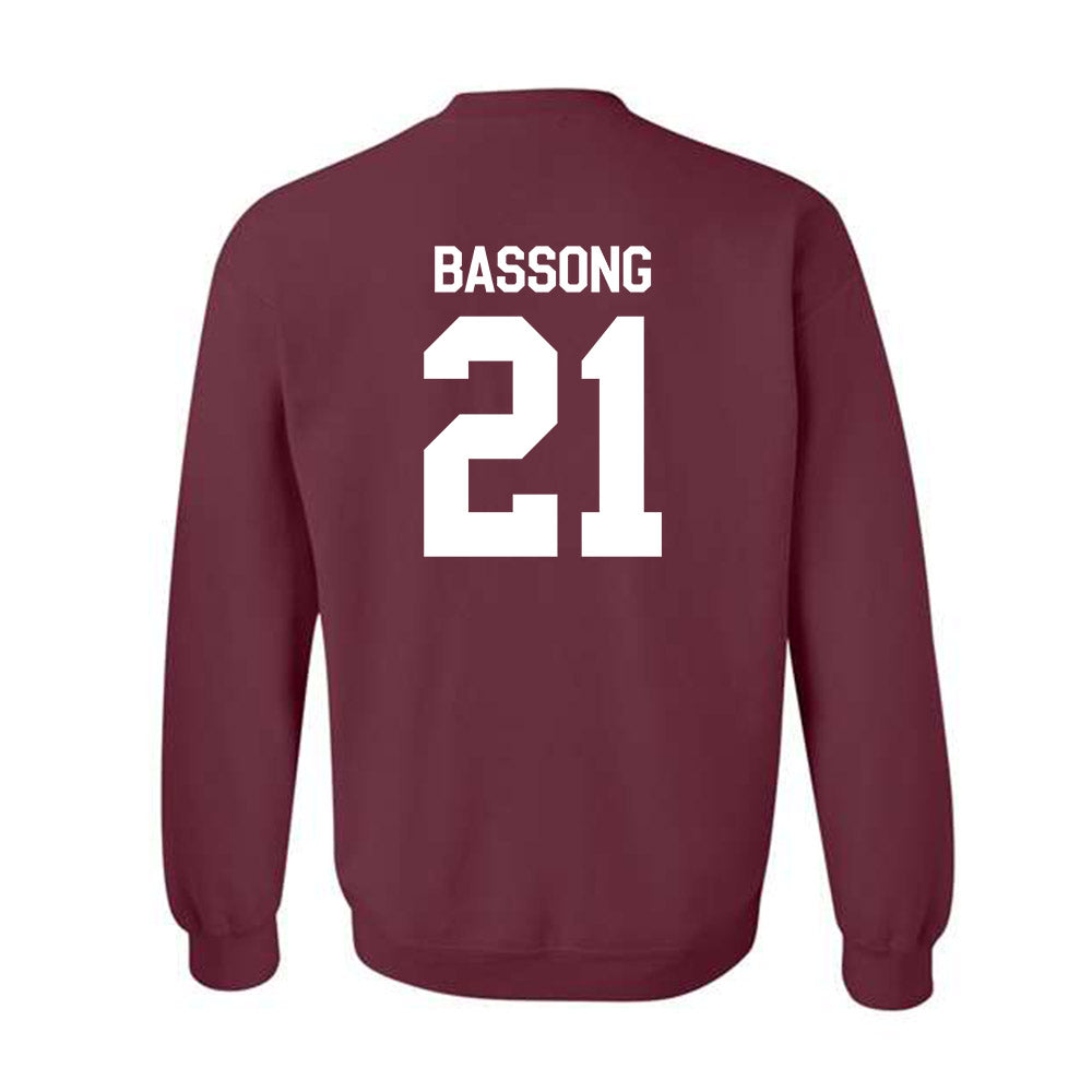 Mississippi State - NCAA Men's Basketball : Thomas Bassong - Classic Shersey Crewneck Sweatshirt-1