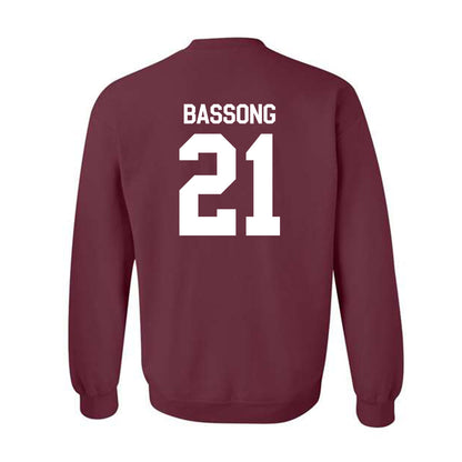 Mississippi State - NCAA Men's Basketball : Thomas Bassong - Classic Shersey Crewneck Sweatshirt-1