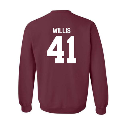 Mississippi State - NCAA Football : Tyshun Willis - Classic Shersey Crewneck Sweatshirt-1