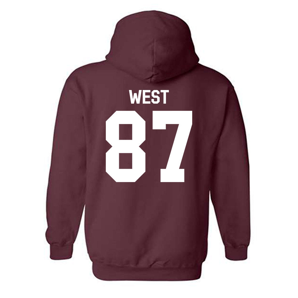 Mississippi State - NCAA Football : Sam West - Classic Shersey Hooded Sweatshirt-1