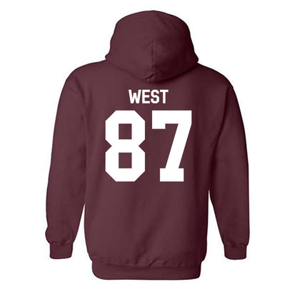 Mississippi State - NCAA Football : Sam West - Classic Shersey Hooded Sweatshirt-1