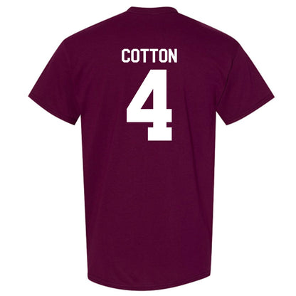 Mississippi State - NCAA Football : Zayion Cotton - Classic Shersey T-Shirt-1
