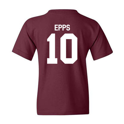 Mississippi State - NCAA Men's Basketball : Jayden Epps - Classic Shersey Youth T-Shirt-1