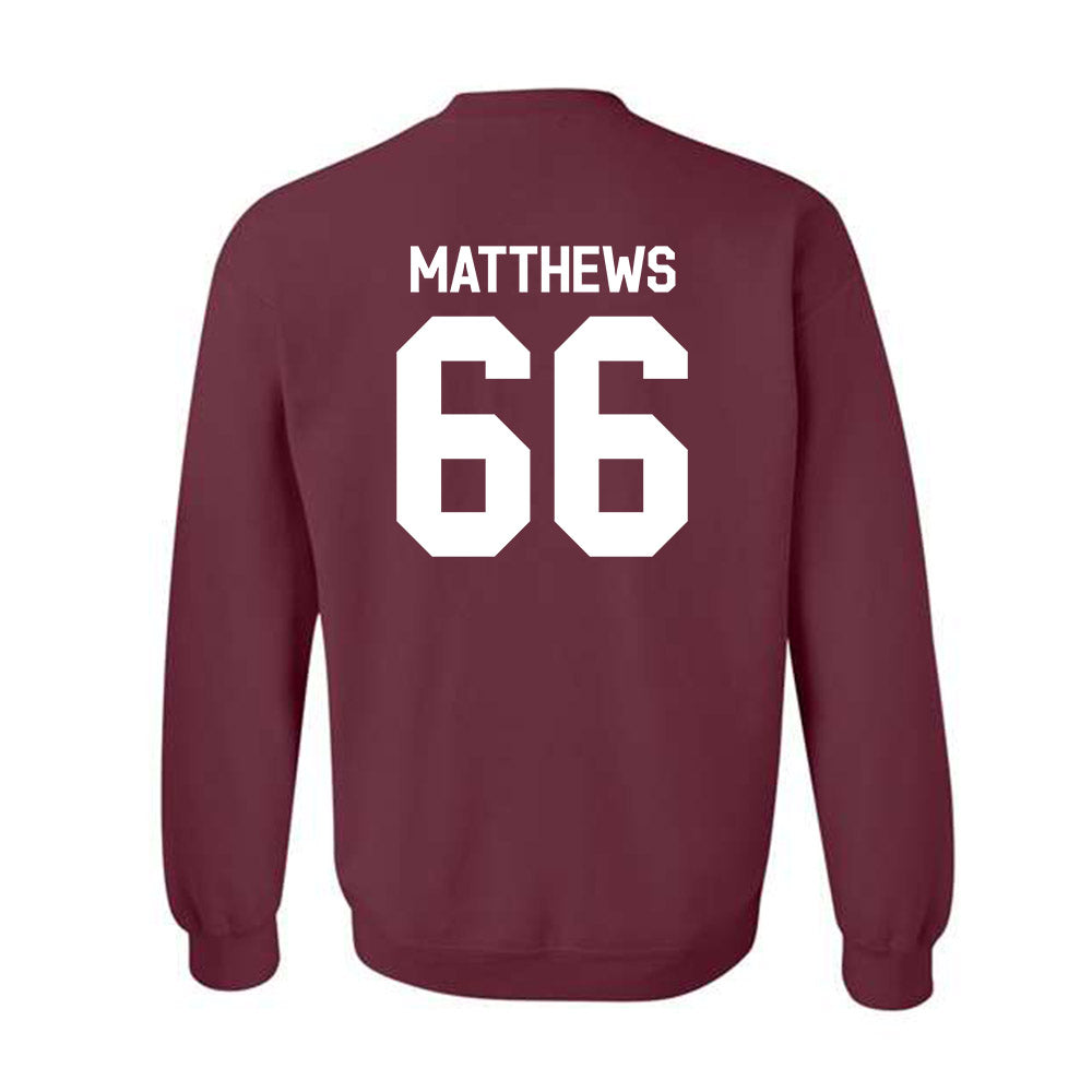 Mississippi State - NCAA Football : Ja'Elyne Matthews - Classic Shersey Crewneck Sweatshirt-1