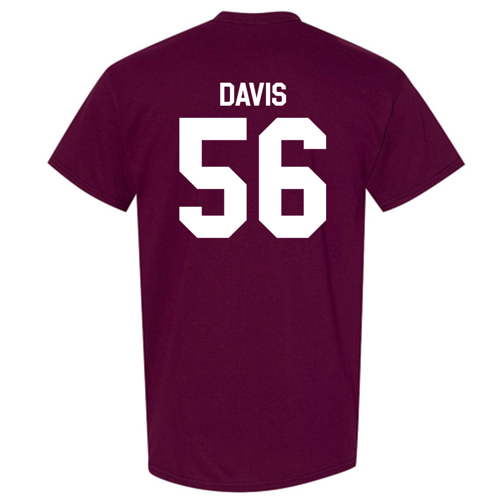 Mississippi State - NCAA Football : Wesley Davis - Classic Shersey T-Shirt-1