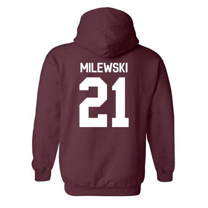 Mississippi State - NCAA Baseball : Kevin Milewski - Classic Shersey Hooded Sweatshirt-1