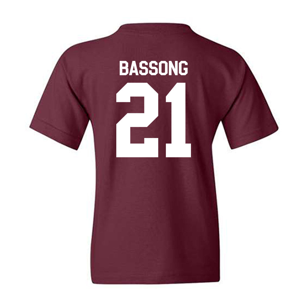 Mississippi State - NCAA Men's Basketball : Thomas Bassong - Classic Shersey Youth T-Shirt-1