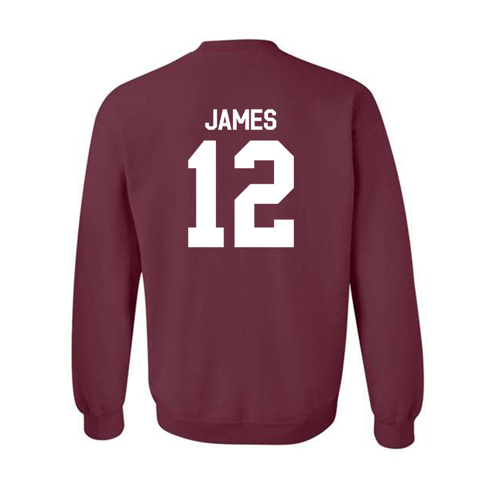 Mississippi State - NCAA Baseball : Chone James - Classic Shersey Crewneck Sweatshirt-1