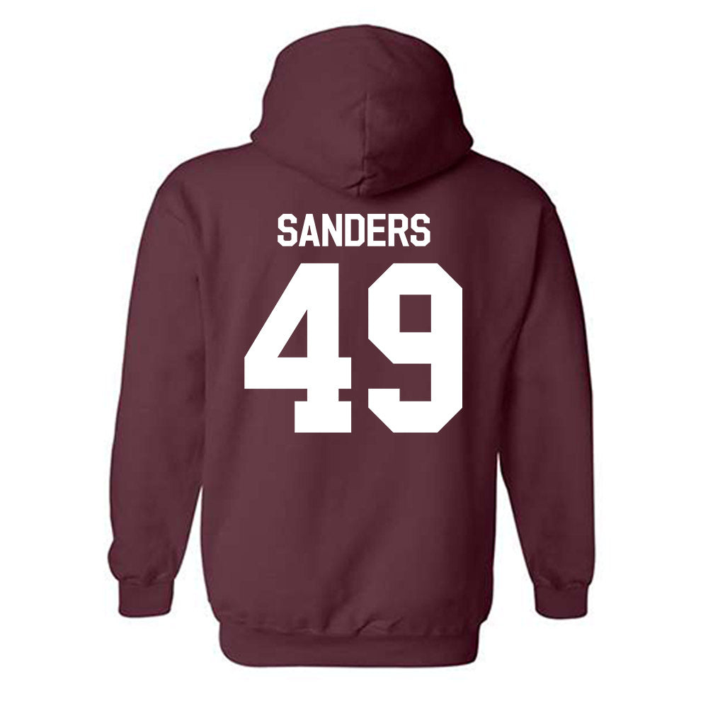 Mississippi State - NCAA Baseball : Gatlin Sanders - Classic Shersey Hooded Sweatshirt-1