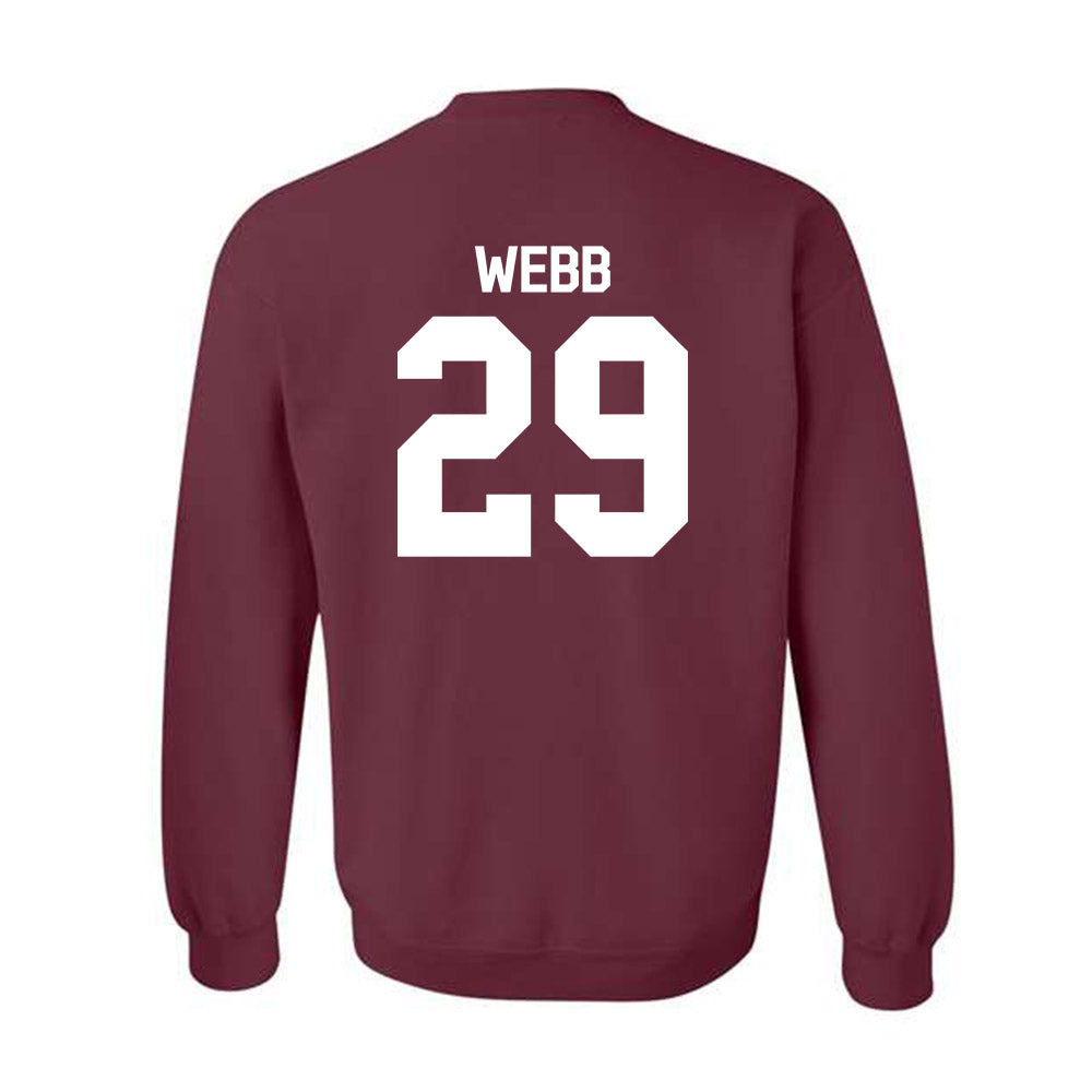 Mississippi State - NCAA Baseball : Maddox Webb - Classic Shersey Crewneck Sweatshirt-1