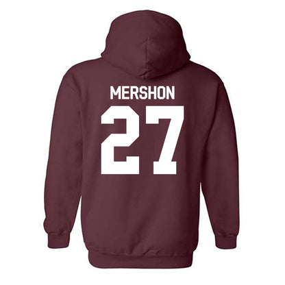 Mississippi State - NCAA Baseball : Peter Mershon - Classic Shersey Hooded Sweatshirt-1